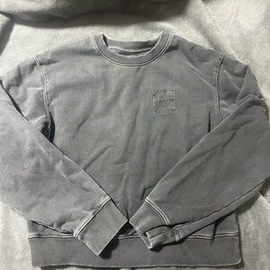 Gray Crewneck Coach Sweatshirt Small